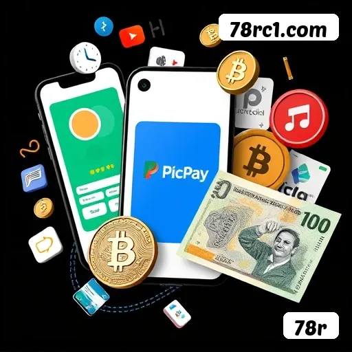 Aplicativo móvel 78r para iOS e Android